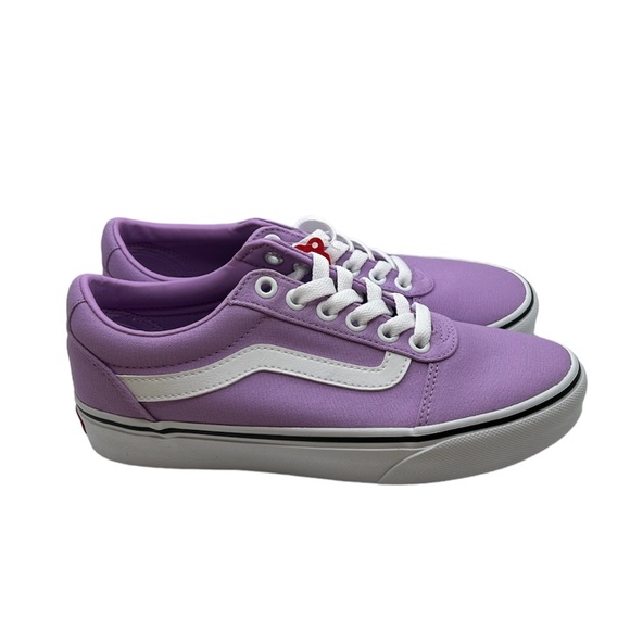 BNIB Vans Ward Canvas Lavender Sneaker Women’s Size 6 - Picture 4 of 8